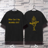 In Memory of Kobe T Shirt Commemorative Kobe Basketball Clothes No. 24 Loose Large Size Cotton