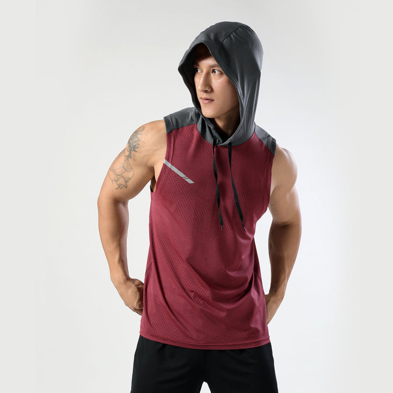 Anti Sweat Clothing Color Matching Sports Vest