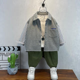 Toddler Boys Sweater Boys Autumn Clothing Shirt Children