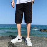 Men Shorts Men's Summer Pure Cotton Beach Sports Leisure Summer