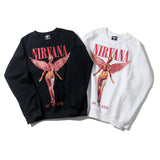 Kanye West Sunday Service Sweatshirt Fall/Winter Angel Print Sweatshirt Pullover