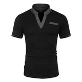 Polo Shirts Spring/Summer Polo Shirt Color Matching Men