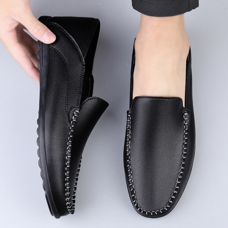 Loafers for Men Spring Low-Top Tods Casual round Toe Men's Casual Shoes