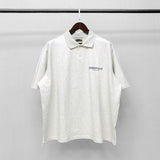 Essentials Polo Shirt Foot of God Essentials Double-Line Polo Shirt Fog Reflective