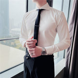 Men Shirts Casual Long Sleeve Shirt