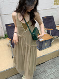 Fairy Dress Mesh V-neck Strap Dress Fairy Summer First Love Skirt