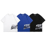 Men T Shirt Summer Casual Tops Men's Clothes Summer Wear Vintage Men's round Neck Short Sleeve Casual Loose Letter Printed T-shirt