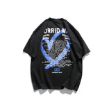Man Summer T Shirt Heart Printing