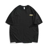 Men T Shirt Summer Casual Tops Men's Clothes Summer Wear Vintage Men's round Neck Short Sleeve Casual Loose Letter Printed T-shirt