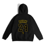 In Memory of Kobe Hoodie Kobe Fleece-Lined Sports Sweater