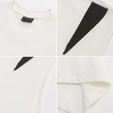 Men Vest Summer Fashion Brand Vest Men's Loose Sleeveless Bottoming Shirt T-shirt