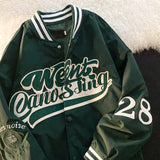 All Star Varsity Jacket Vintage Baseball Uniform