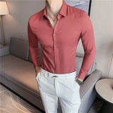 Men's Shirt Spring Men's Long-Sleeved Shirt Repair
