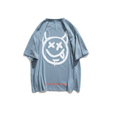 Men Tshirts Men Loose Couple Outfit Summer Half-Sleeve T-shirt Women