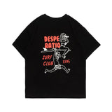 Men T Shirt Summer Casual Tops Men's Clothes Summer Wear Vintage Men's round Neck Short Sleeve Casual Cartoon Anime T-shirt