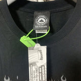 Thrasher T Shirt Thrasher Barbecue Fire Loose Short Sleeve Fall Winter Couples