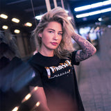 Thrasher T Shirt Summer Carbon Fire Burning Flame Limited Printed T-shirt round Neck Loose Couple