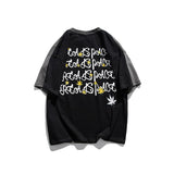 Men T Shirt Summer Casual Tops Men's Short-Sleeved T-shirt Couple Men's and Women's Printed Loose T-shirt