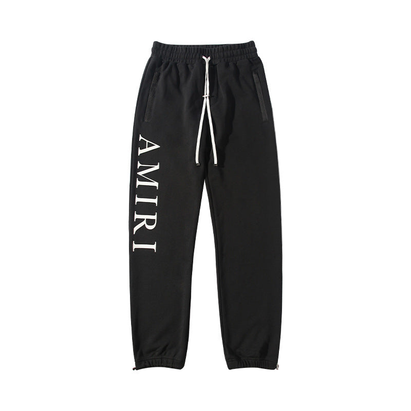 Amiri Trousers New US Amiri Sweatpants Casual Sports Trousers