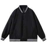 Varsity Jacket Stand Collar Jacket Baseball Uniform