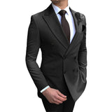 Double Brewed Seersucker Suit Suit Men's Slim Dress
