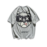 Cartoon Bear Couple Short Sleeve T-shirt Men 'S Summer Loose Round Neck Half Sleeve Student Casual
