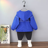 Boy Jacket Boys' Coat Spring and Autumn Children's Hoodie Jacket Autumn Shell Jacket Fried Street Fashionable