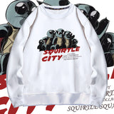 Men and Women Pokemon Pikachu Hoodie Crew Neck Sweater