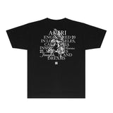 Amiri T Shirt Fashion Brand Short Sleeve T-shirt Shirt