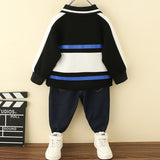 Toddler Boys Sweater Boy's Hoody Spring and Autumn Polo Shirt