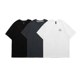 Men T Shirt Summer Casual Tops Men's Clothes Summer Wear Vintage Men's round Neck Short Sleeve Casual Loose Letter Printed T-shirt