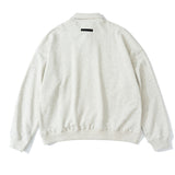 Essentials Polo Shirt Foot of God Double Line Polo Terry Lapel Loose Sweater