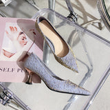 Nude Block Heel Sandals