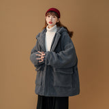 Men's Autumn Winter Coat Polar Fleece Cotton-Padded Coat