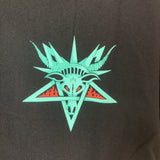 Thrasher T Shirt Thrasher Black Sheep Head Flame Loose Short Sleeve Fall Winter Couples Men