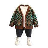 Toddler Boys Jackets Kids' Coat Knitted Thin Cardigan Sweater