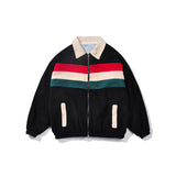 Corduroy Patch Jacket Autumn Vintage Men's Corduroy Jacket