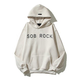 Fog Sob Rock Hoodie Hooded Fleece Men's Women's Pullover