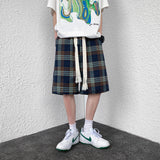 Men's Shorts Summer Men's Plaid Casual Pants Men's Shorts