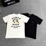Human Made T-shirt Labrador Pattern Loose Couple T-shirt
