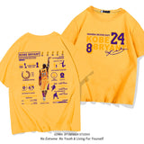 In Memory of Kobe T Shirt Short Sleeve T-shirt Pure Cotton