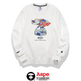 Bape Sweatshirt Camouflage Ape Crew Neck Sweater