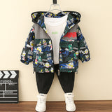 Toddler Boys Jackets Ultraman Boys' Coat Spring and Autumn Shell Jacket Children