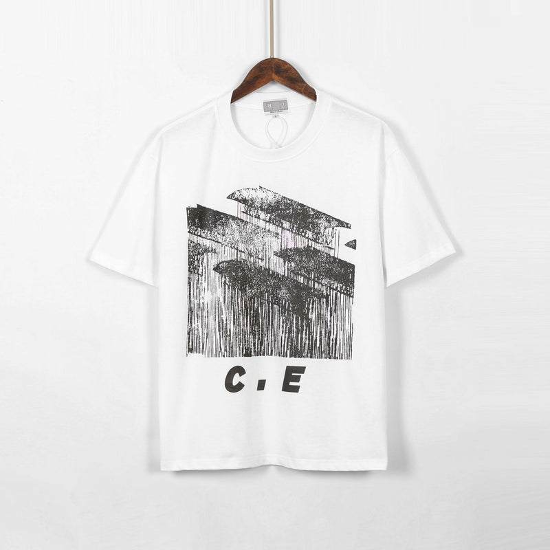 Cavempt Ce Life Cav @ Empt C.E Saibo Style Front and Rear Printed Men's and Women's Short Sleeve