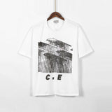 Cavempt Ce Life Cav @ Empt C.E Saibo Style Front and Rear Printed Men's and Women's Short Sleeve