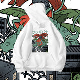 Men and Women Pokemon Pikachu Hoodie Bulbasaur Hooded Sweater