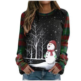 Black Christmas Sweater Fall/Winter Women's Sweater