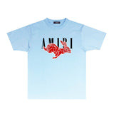 Amiri T Shirt Short Sleeve T-shirt Blouse Summer