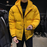 Men's Autumn Winter Coat Hooded Jacket