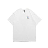 Men T Shirt Summer Casual Tops Men's Clothes Summer Wear Vintage Men's round Neck Short Sleeve Casual Loose Letter Printed T-shirt